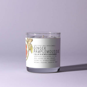 ginger pamplemousse just bee soy wax candles - alwaysspecialgifts.com