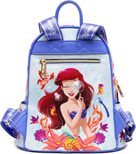 Load image into Gallery viewer, princess ariel disney wonda pop fashion backpack - alwaysspecialgifts.com