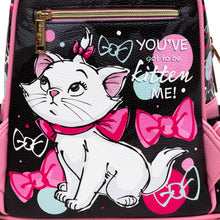 Load image into Gallery viewer, disney the aristocats marie + friends 11-inch vegan leather mini backpack - alwaysspecialgifts.com