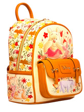 Load image into Gallery viewer, disney winnie the pooh and friends floral wonda pop vegan leather fashion minnie bagpack - alwaysspecialgifts.com