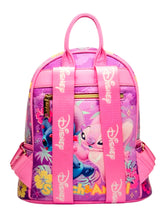 Load image into Gallery viewer, disney stitch and angel  vegan leather fashion backpack - alwaysspecialgifts.com