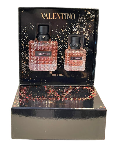 valentino donna born in roma 2pcs gift set eau de parfum  3.4oz - alwaysspecialgifts.com