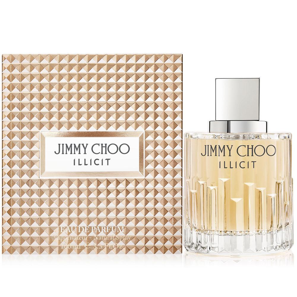 jimmy choo illicit eau de parfum 3.3oz 100ml bottle logo -alwaysspecialgifts.com